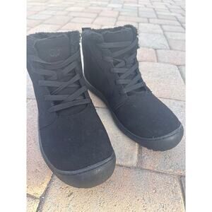 NEW Camel Crown Men's Snow Insulated Suede Winter Boots Outdoor Hiking Boot